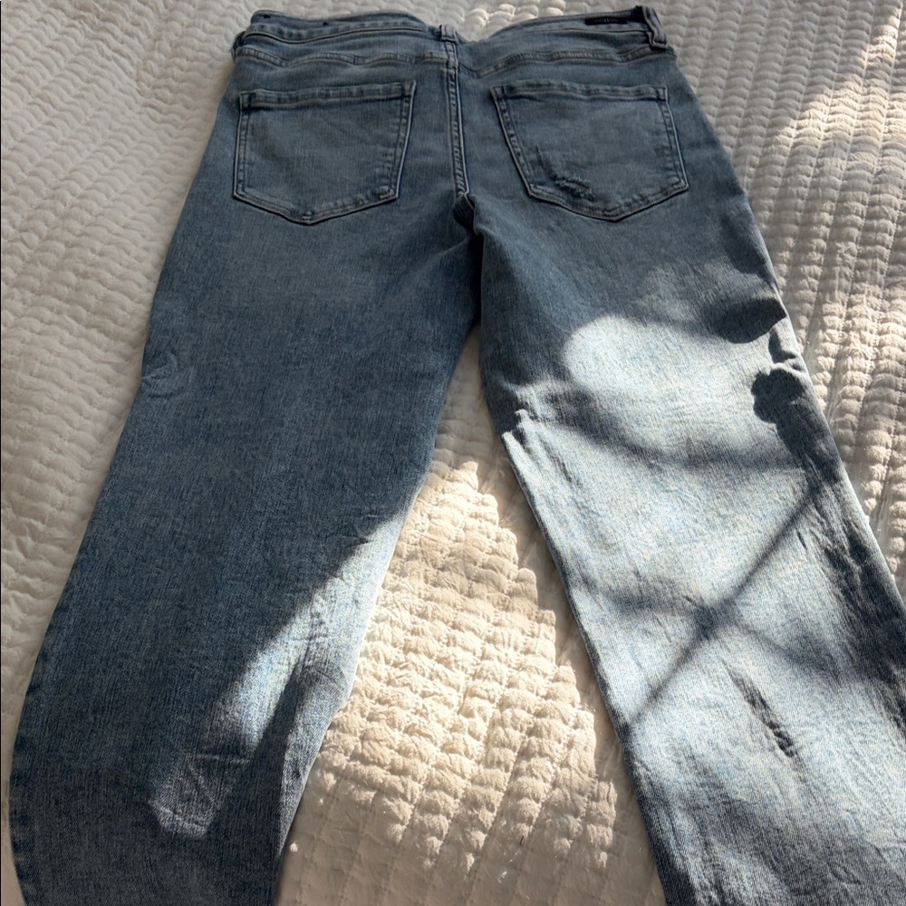 Liverpool Light Blue Washed Denim Jeans - Picture 3 of 3